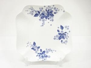 WEDGWOOD　ウェッジウッド　ストロベリーブルーム　スクエアプレート(25.5センチ)　洋食器